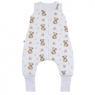 Зимен спален чувал с крачета "Brown bear"