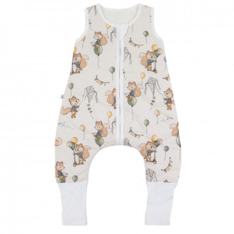 Зимен спален чувал с крачета "Happy fox"