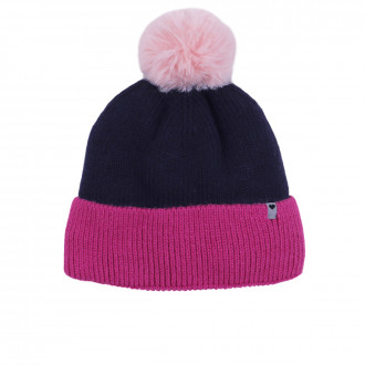 Зимна шапка с вата и пискюл