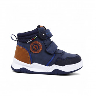 Зимни боти с топла вата "Star" в синьо