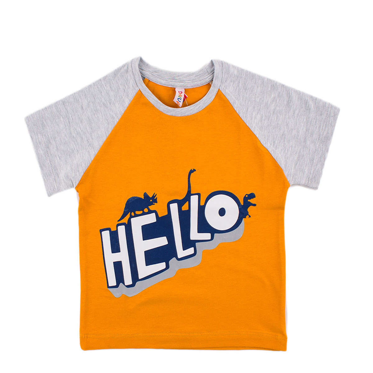 Тениска в оранжев цвят за момчета