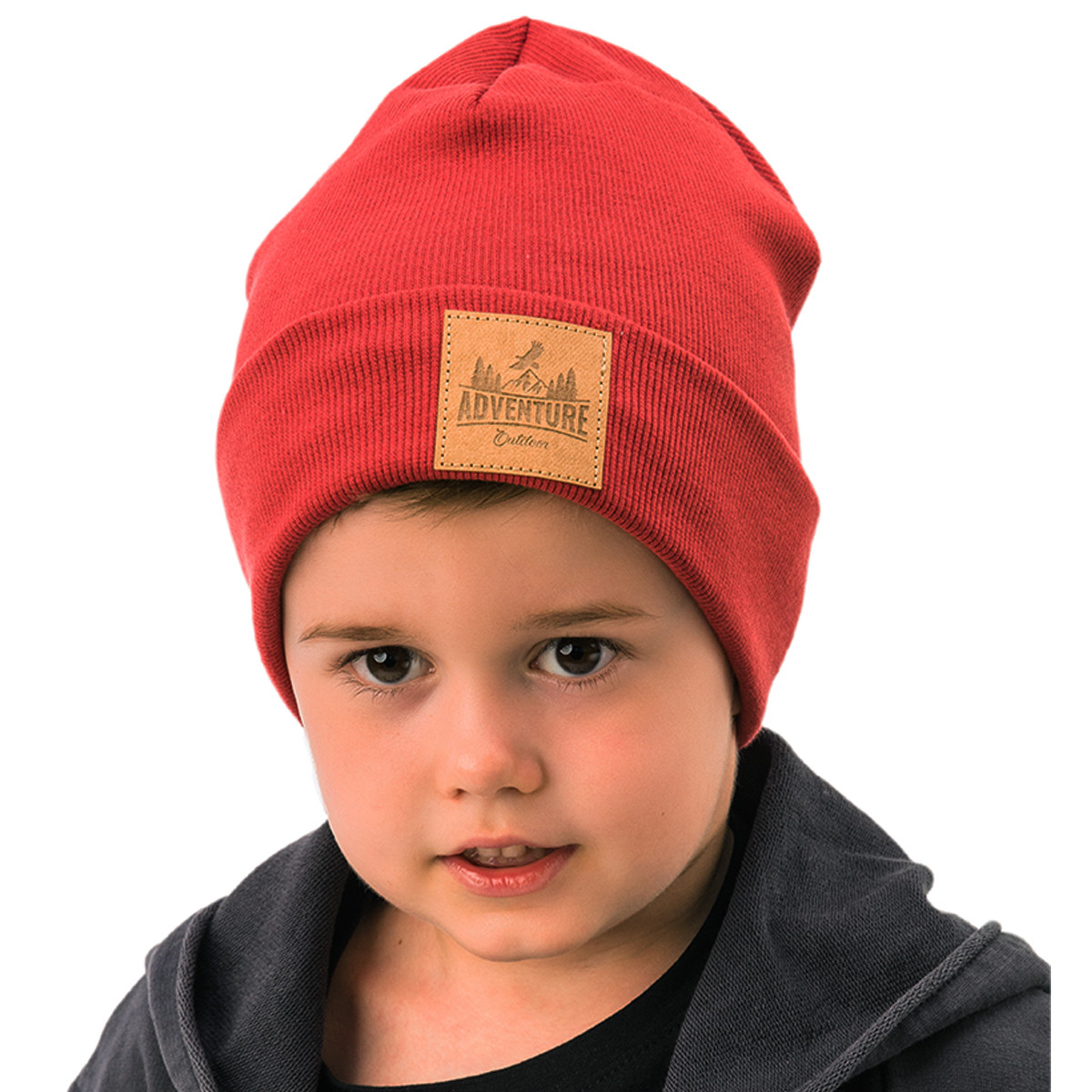 Детска шапка от фино плетиво "Adventure"