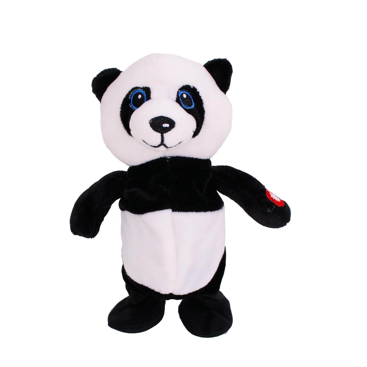 Плюшена панда ходеща и повтаряща думи 19 см.