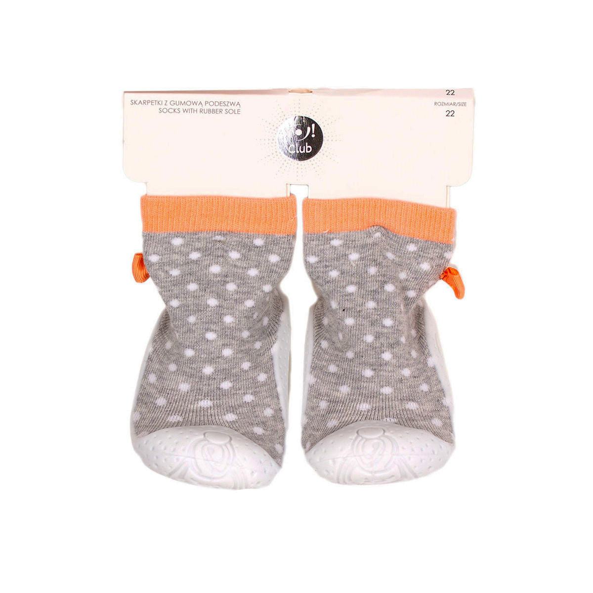 Бебешки чорапки със силиконова подметка