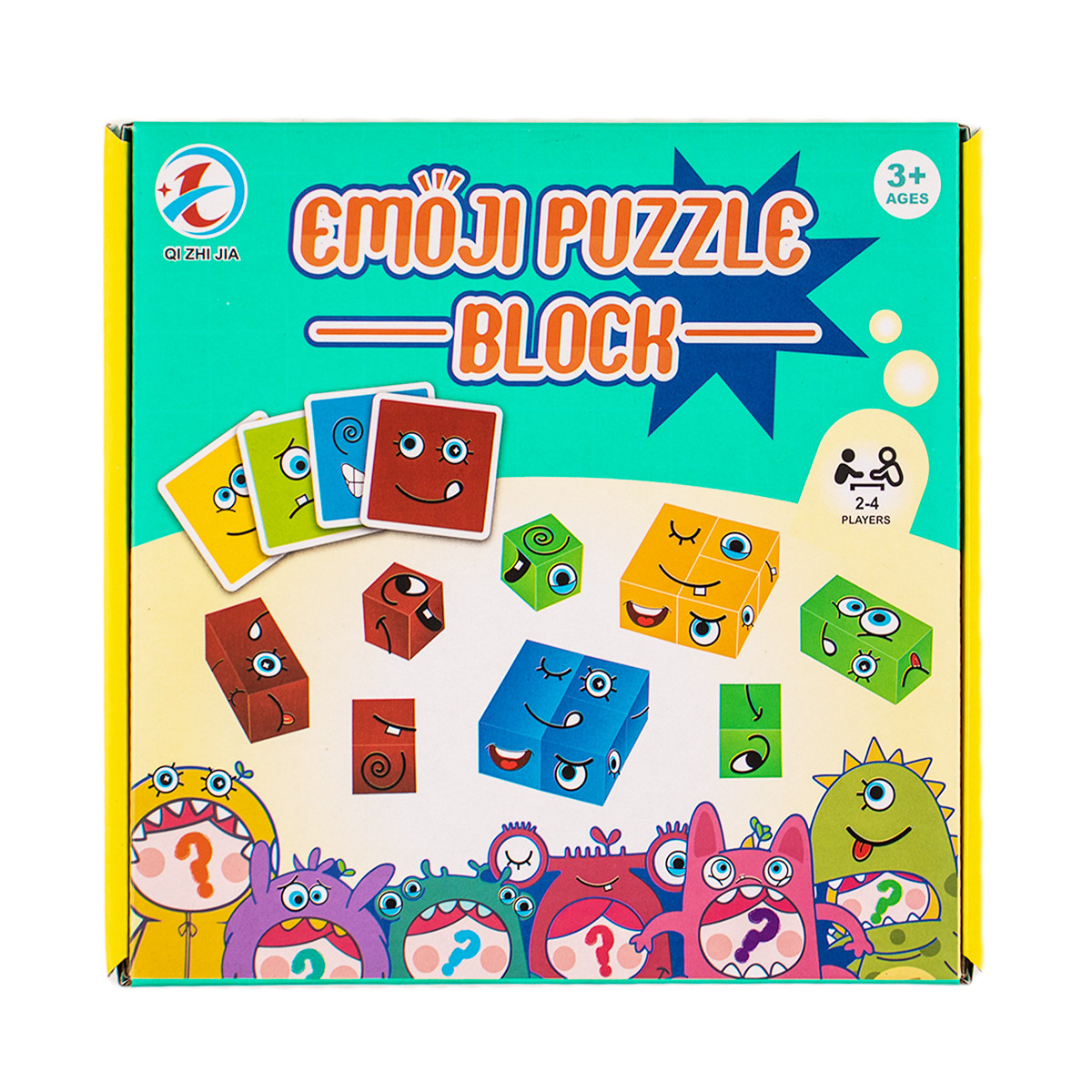 Занимателна игра "Emoji puzzle" 23 х 21 см