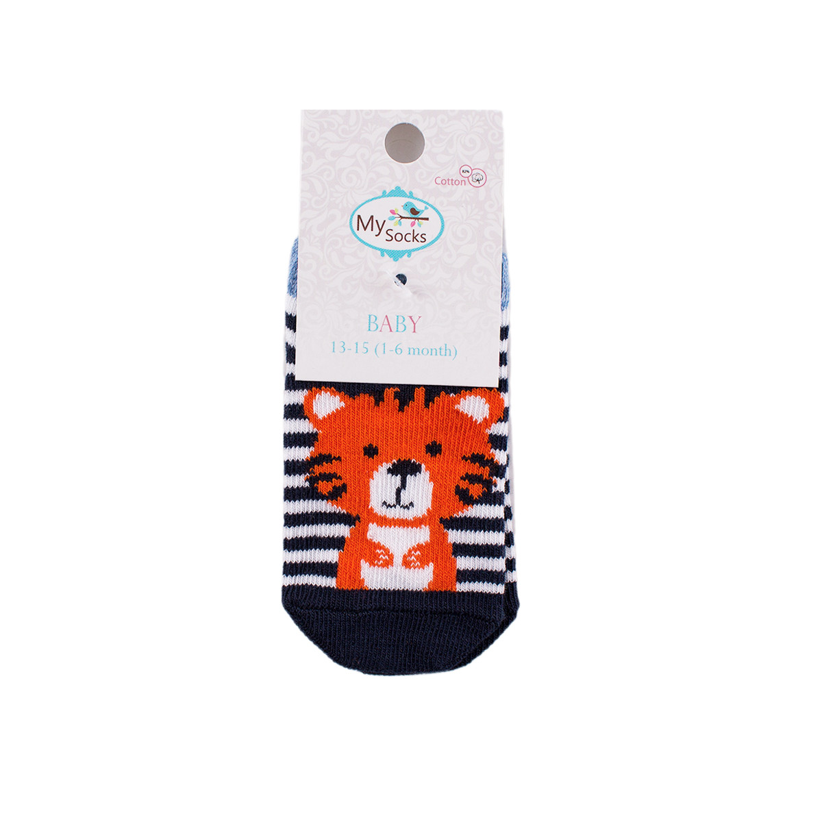 Бебешки къси чорапки тип терлик