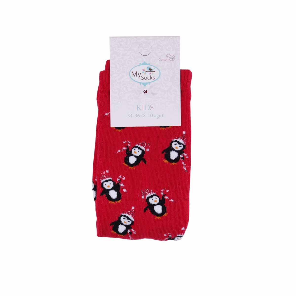 Коледни чорапи "Пингвинче"