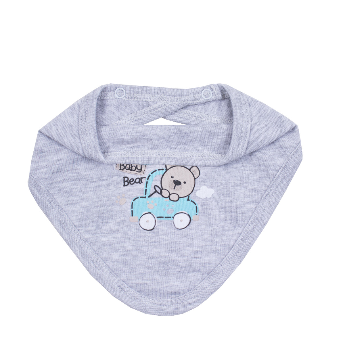 Бебешка двупластова бандана "Cute baby bear"