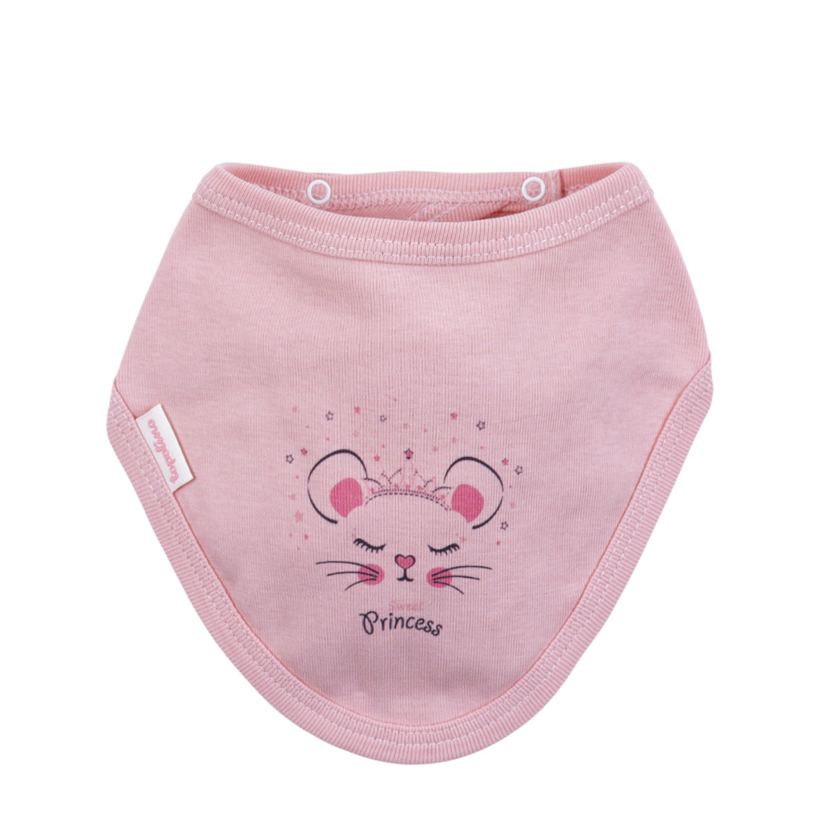 Бебешка двупластова бандана "Princess"