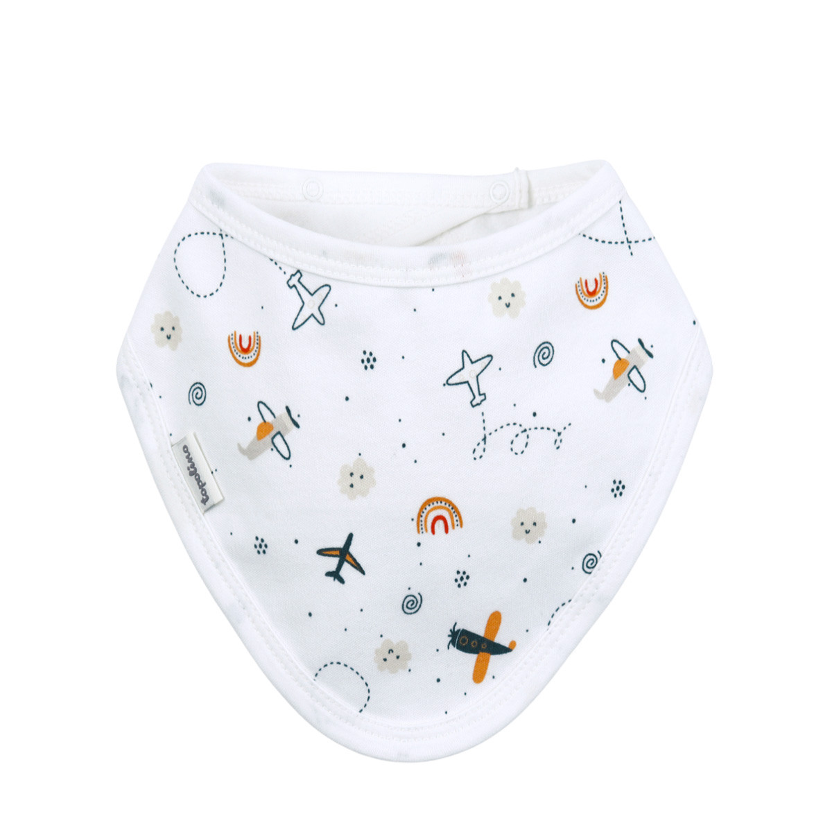 Бебешка двупластова бандана "Самолети"
