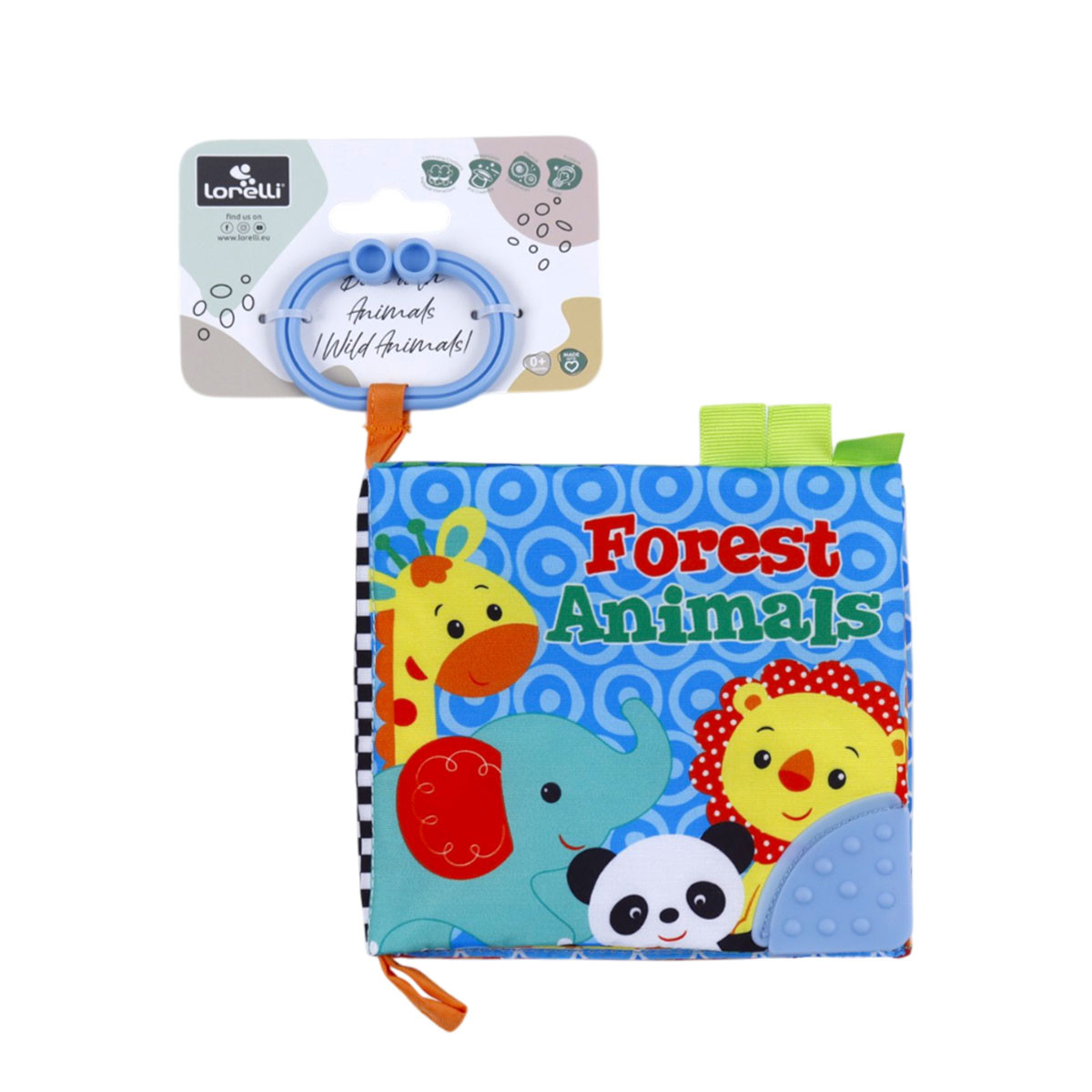 Бебешка мека книжка "Forest Animals" 16 х 15 см