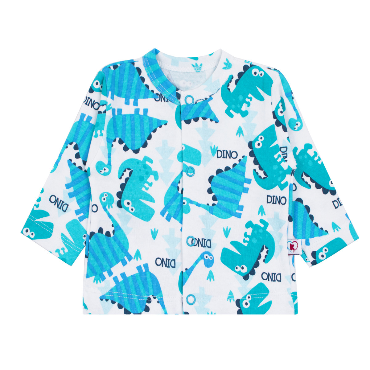 Бебешка памучна жилетка "Dino"