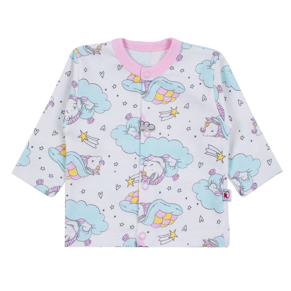 Бебешка памучна жилетка "Unicorn"