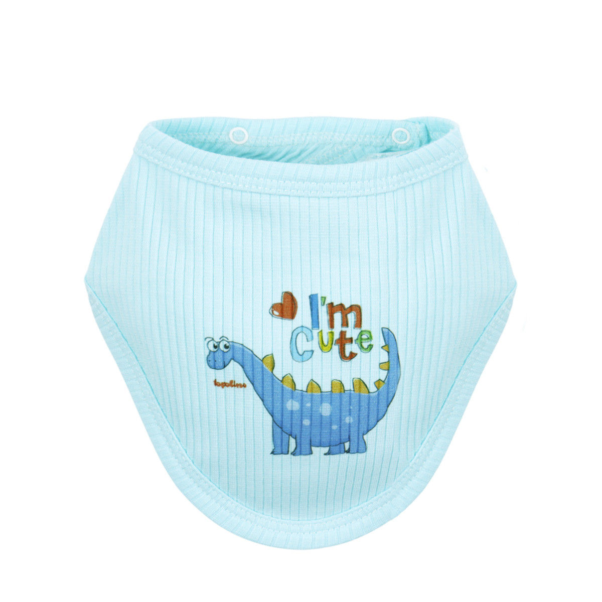 Бебешка рипсова бандана "I'm cute"