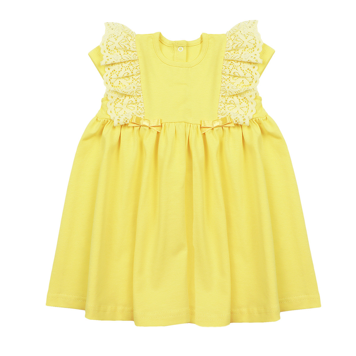 Бебешка рокля ''Сандра'' в жълто
