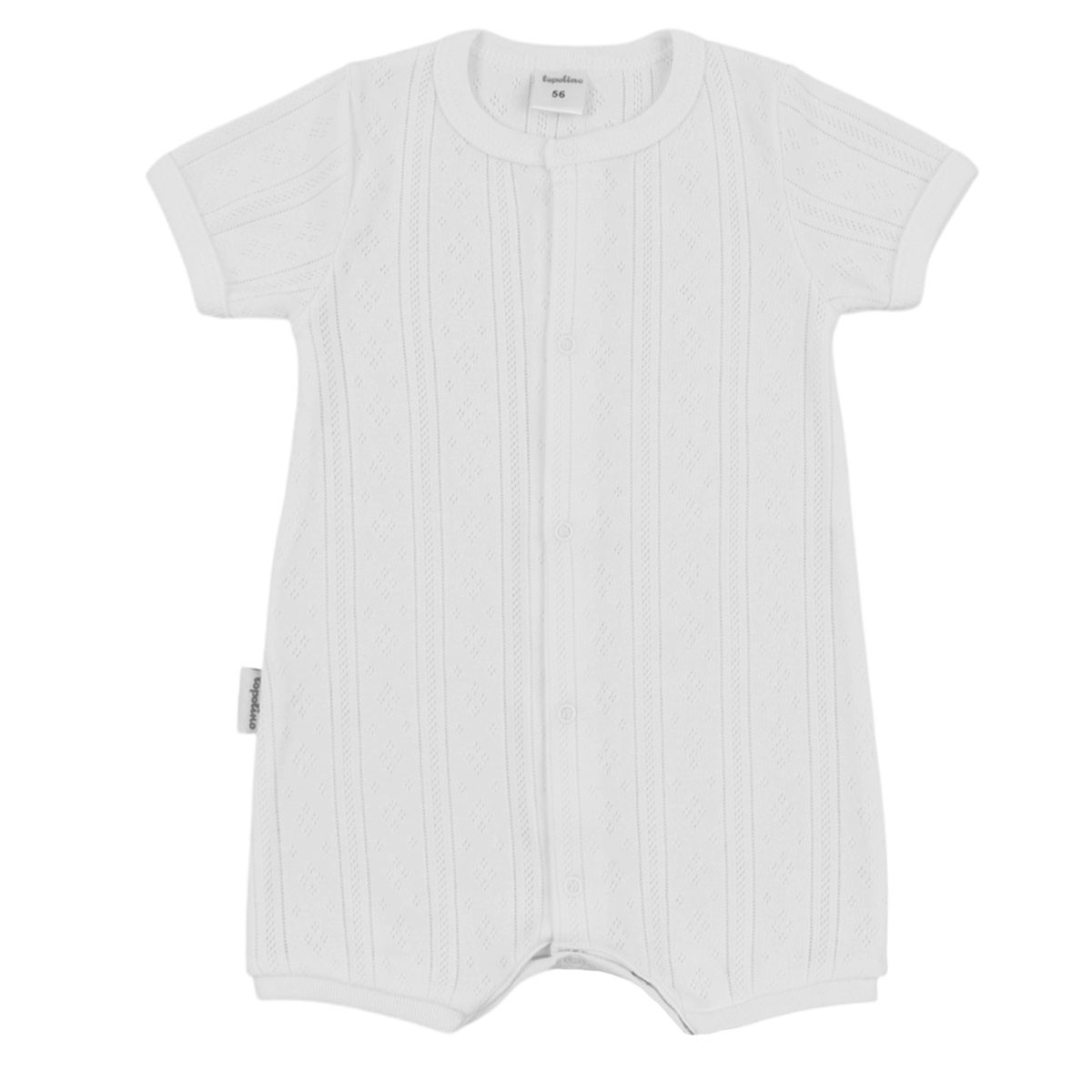 Бебешки ажурен ромпър в екрю