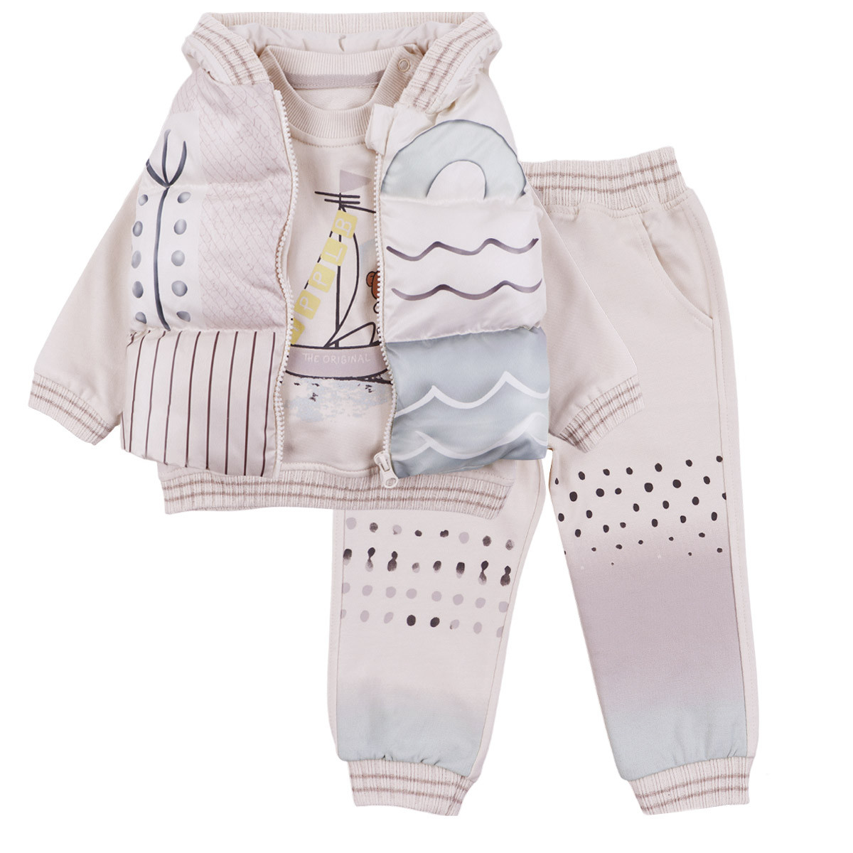 Бебешки комплект от 3 части ''Мореплавател''