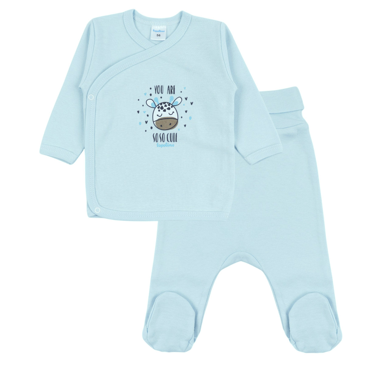 Бебешки памучен комплект ''So cute''