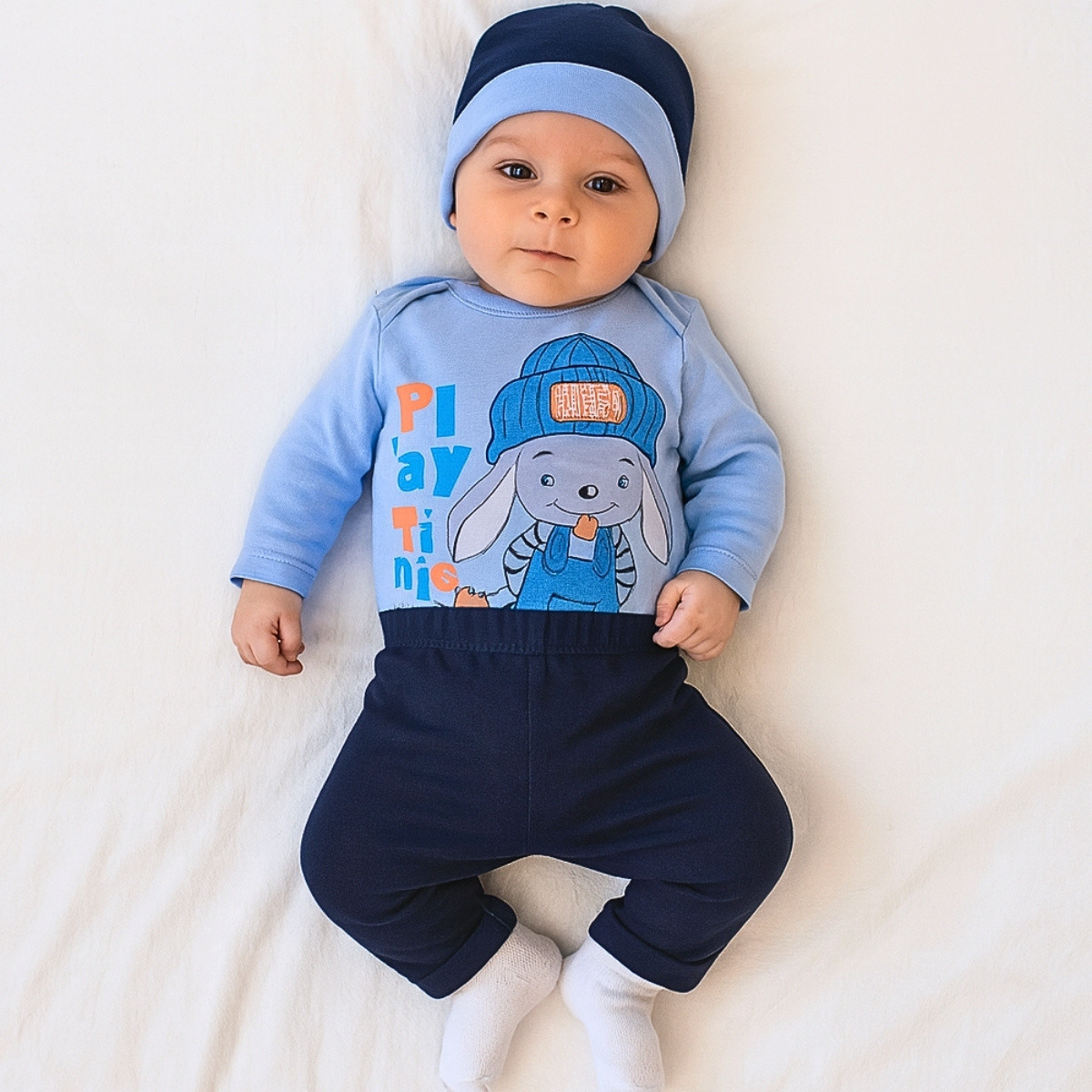 Бебешки комплект от 3 части "Play time"