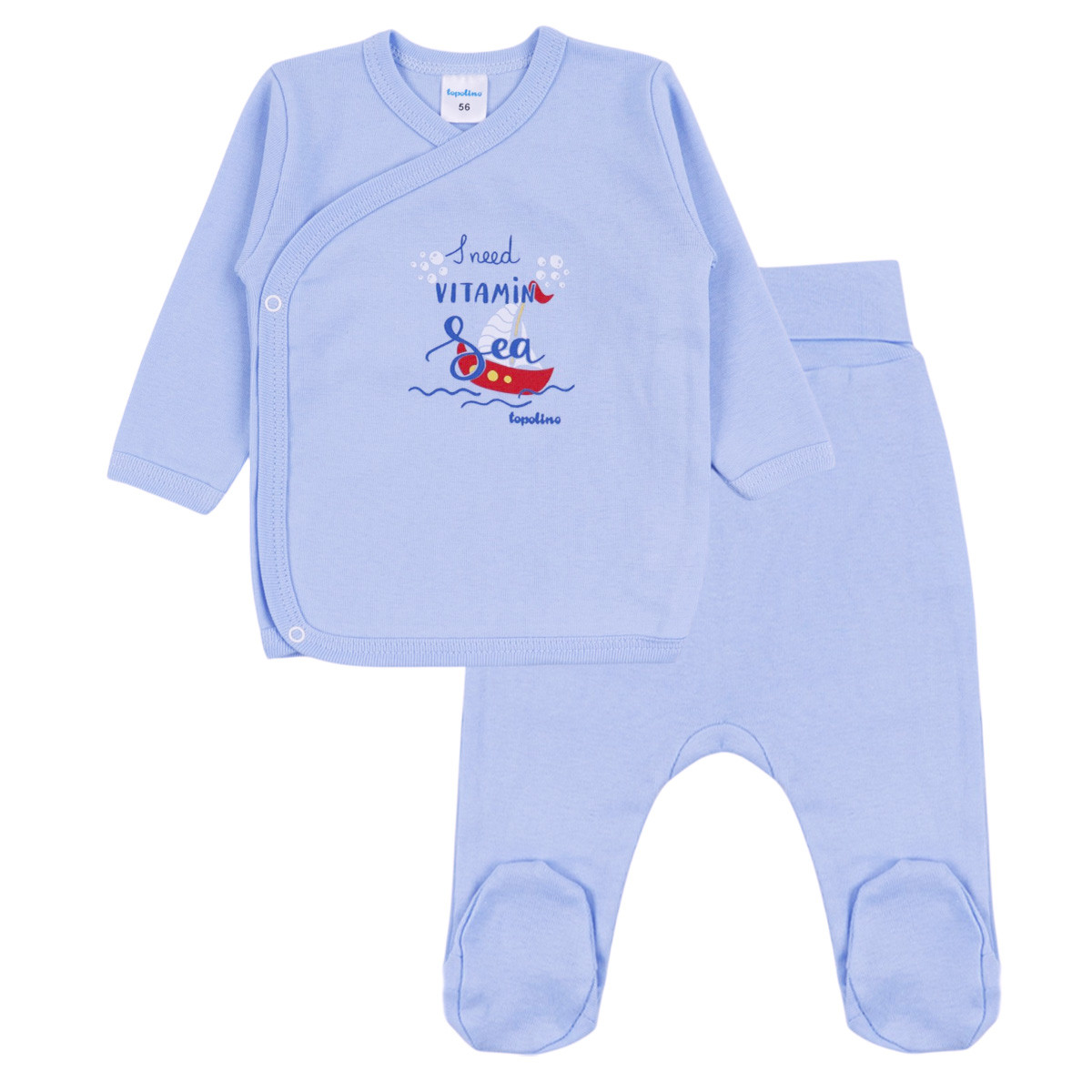 Бебешки памучен комплект ''Vitamin''