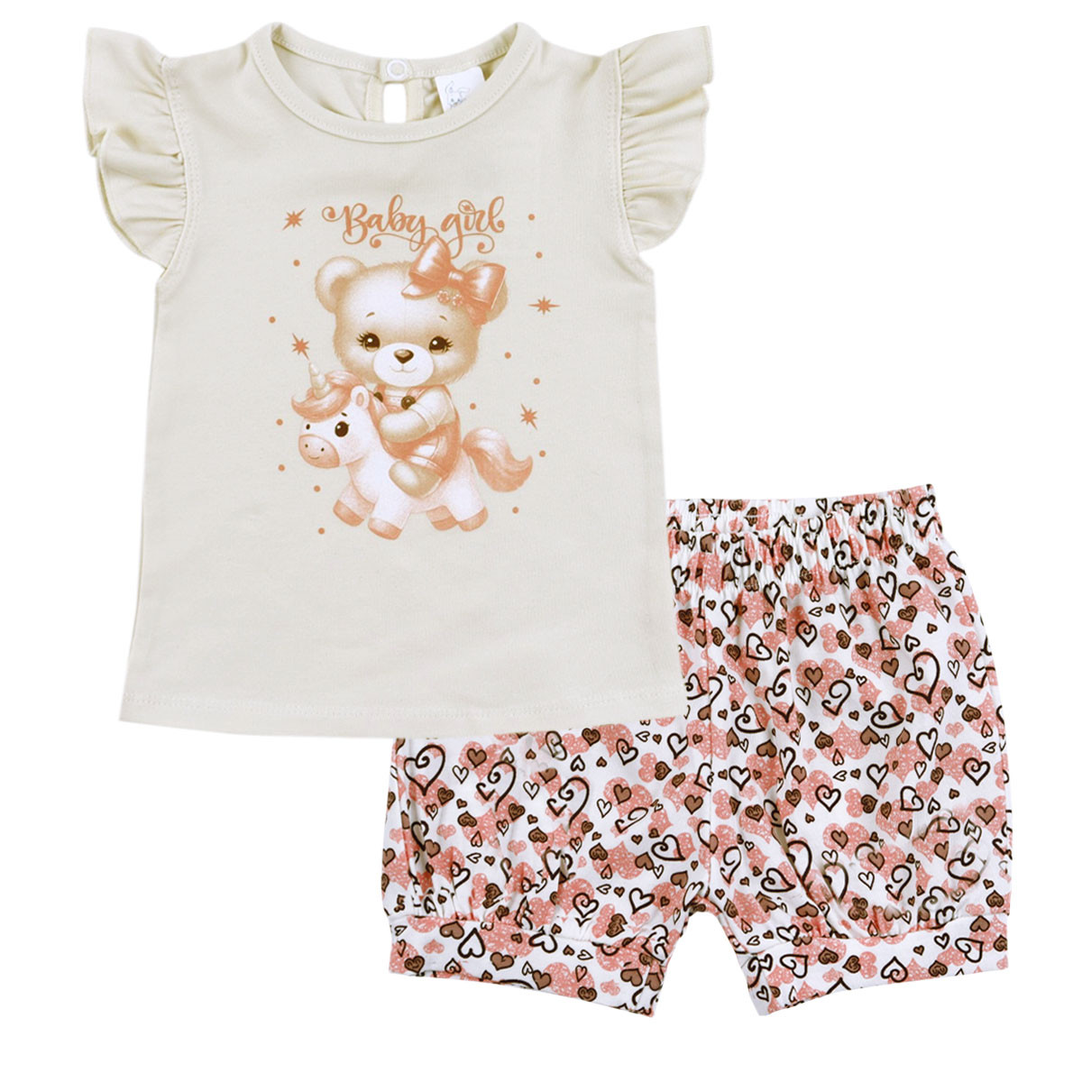 Бебешки летен комплект "Baby girl"