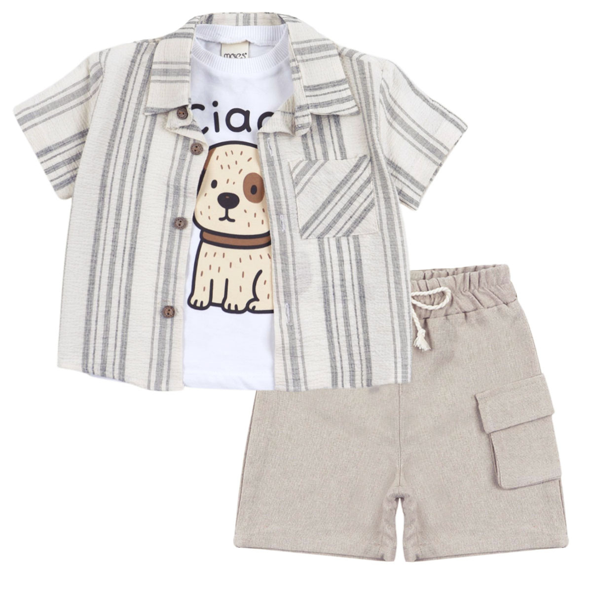 Бебешки летен комплект от 3 части "Ciao"