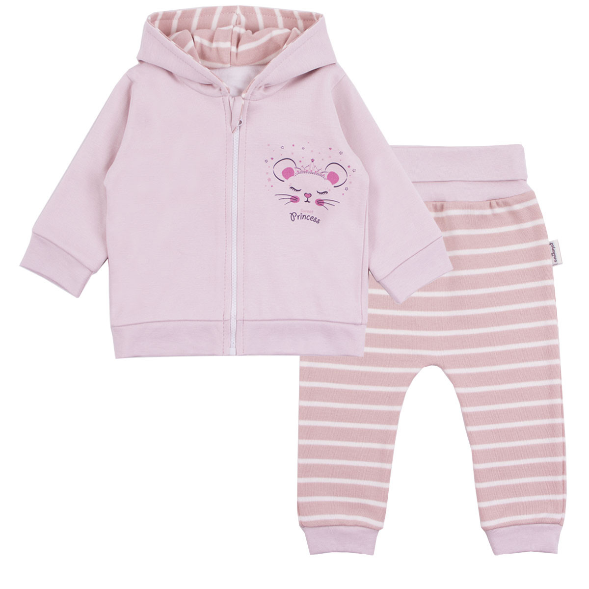 Бебешки памучен комплект "Princess"