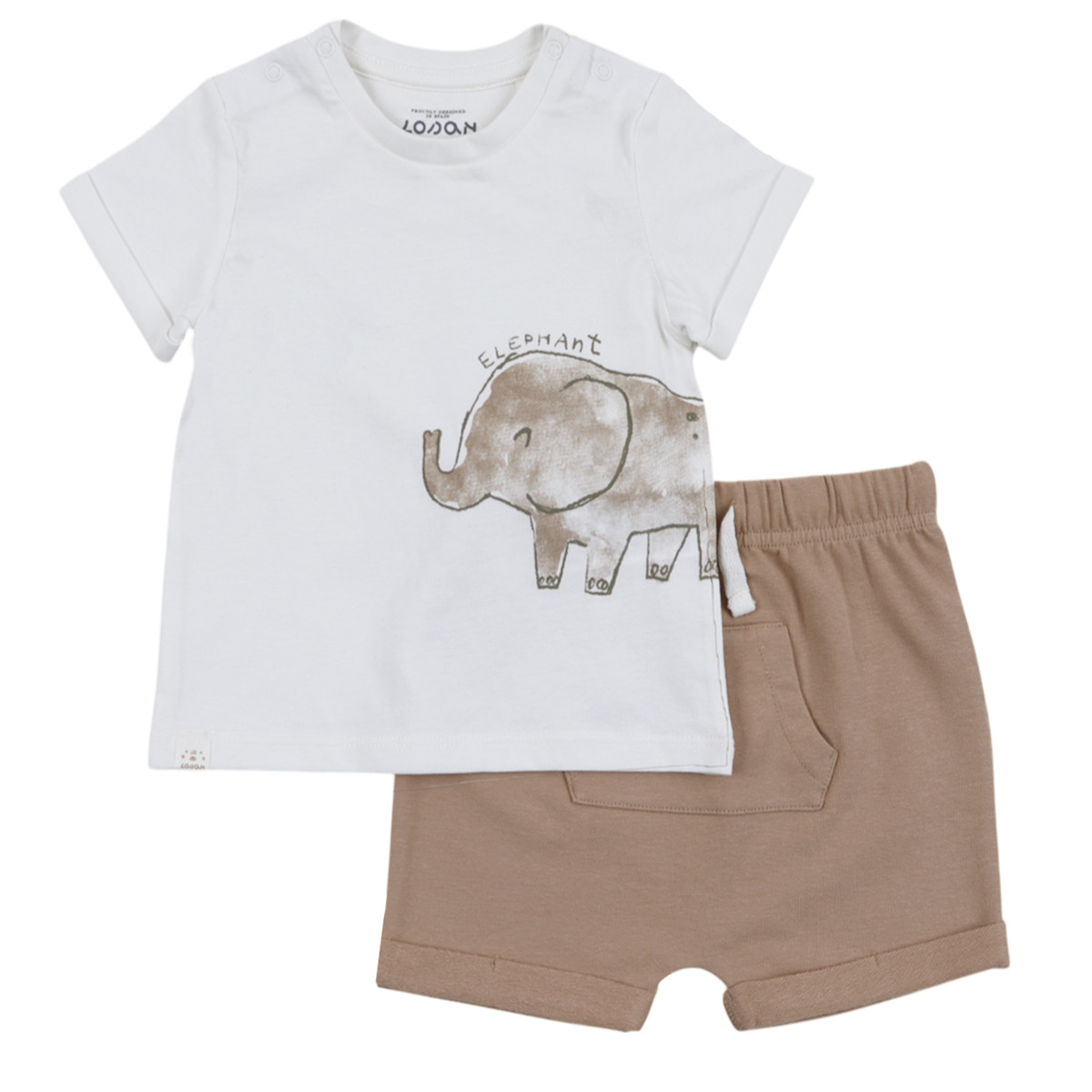 Бебешки памучен комплект "Elephant"
