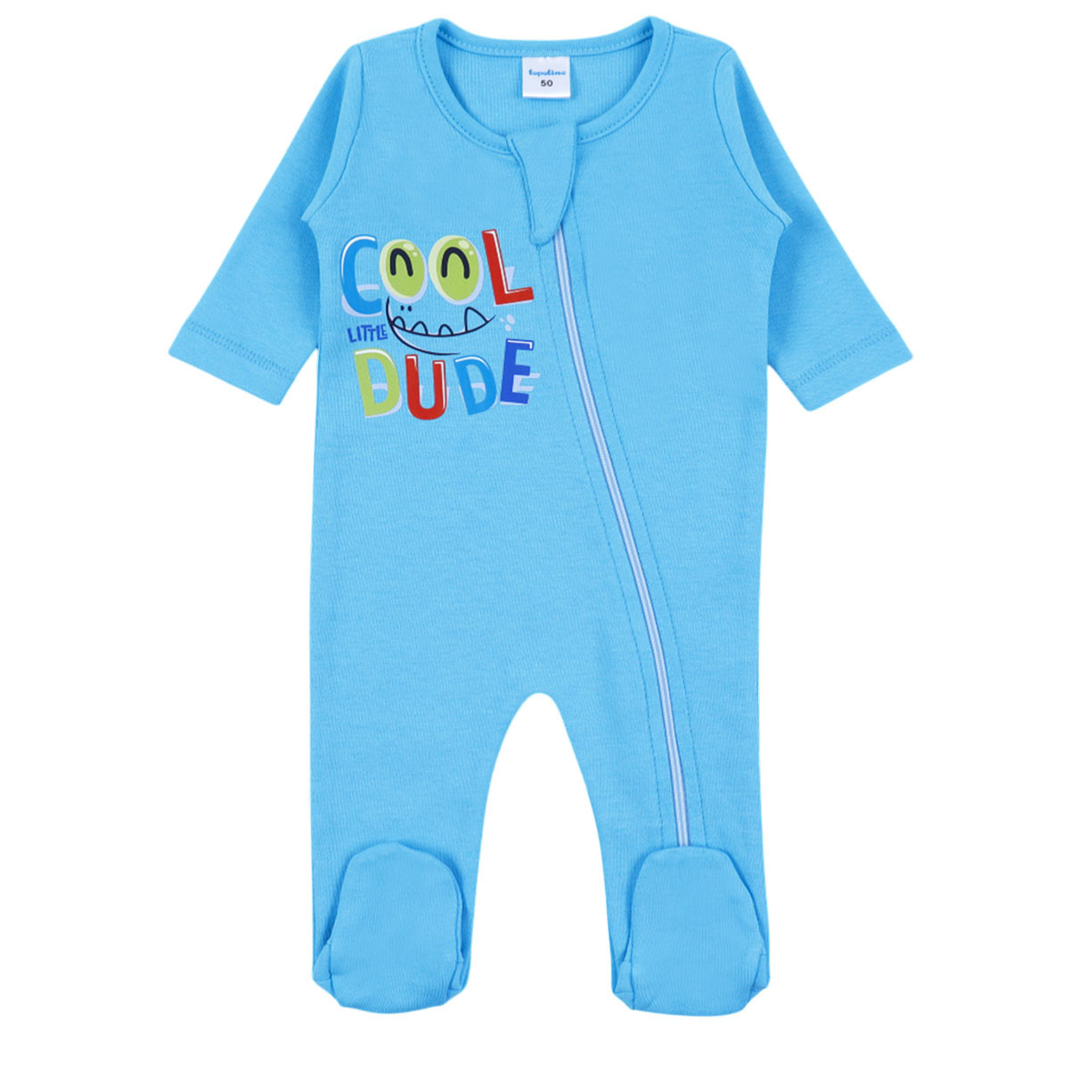 Бебешки ромпър с цип "Cool"