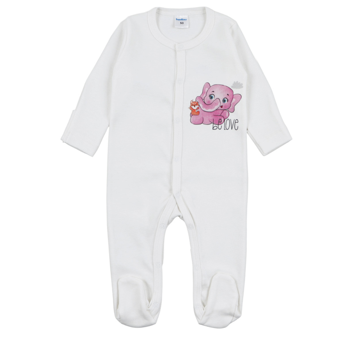 Бебешки ромпър с ръкавичка "Be love"