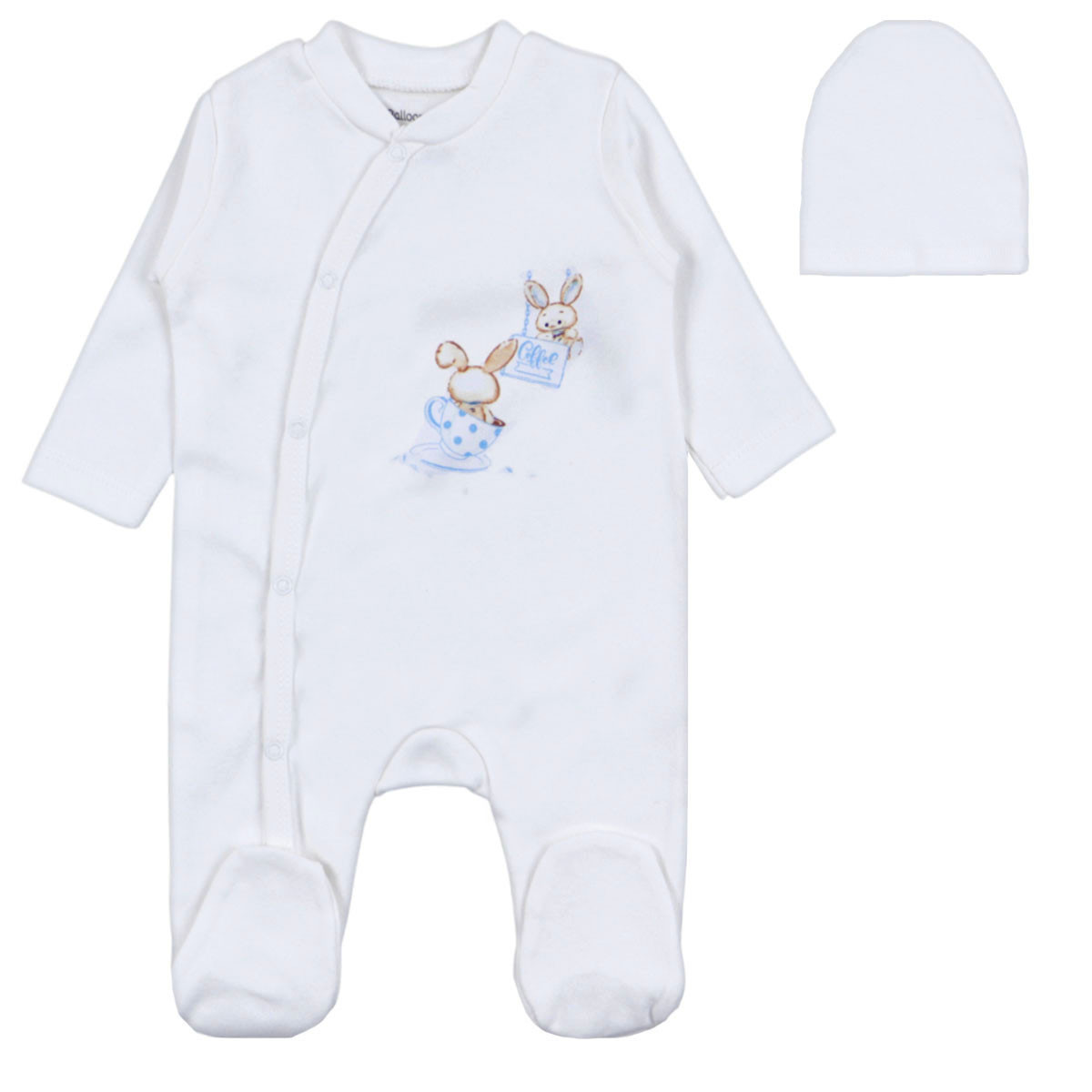 Бебешки ромпър с шапка "Coffee"