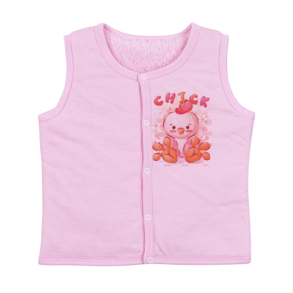 Бебешки трикотажен елек с кохавлия "Chick"