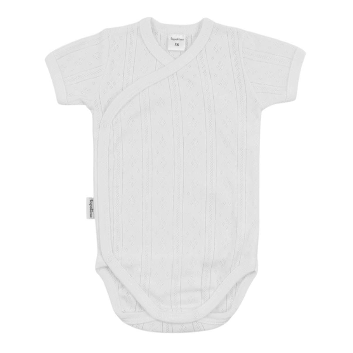 Бебешко ажурено боди "прегърни ме" в екрю