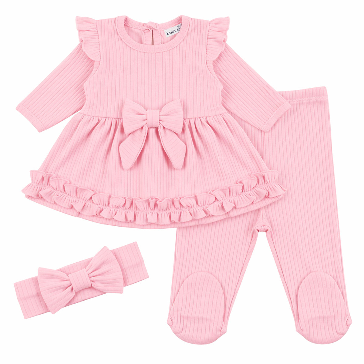 Бебешки комплект ''Born Pretty'' в розово