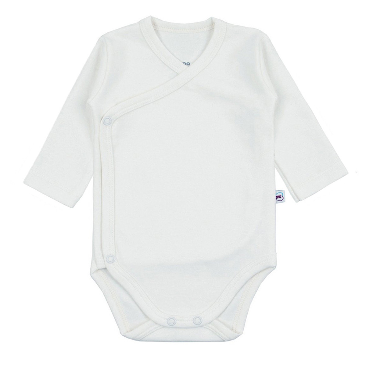 Бебешко боди "прегърни ме" в екрю