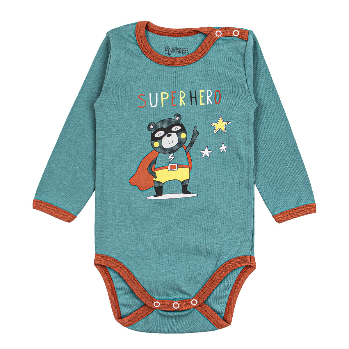 Бебешко памучно  боди "Super hero"