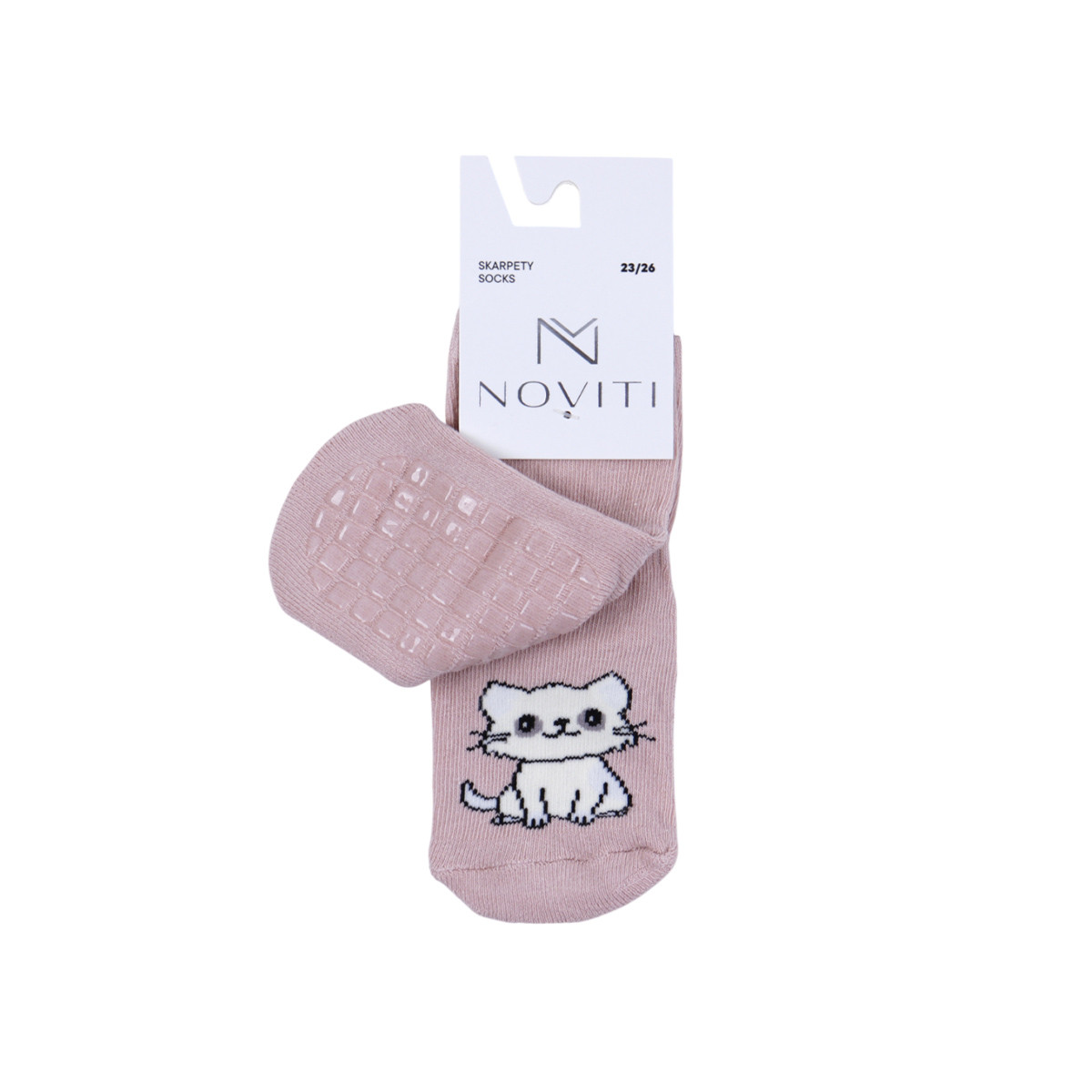 Термочорапи със силиконови стъпки ''Коте''