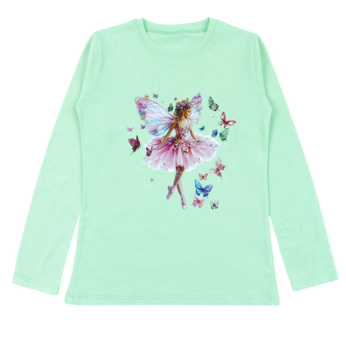 Детска блуза "Faity" в мента