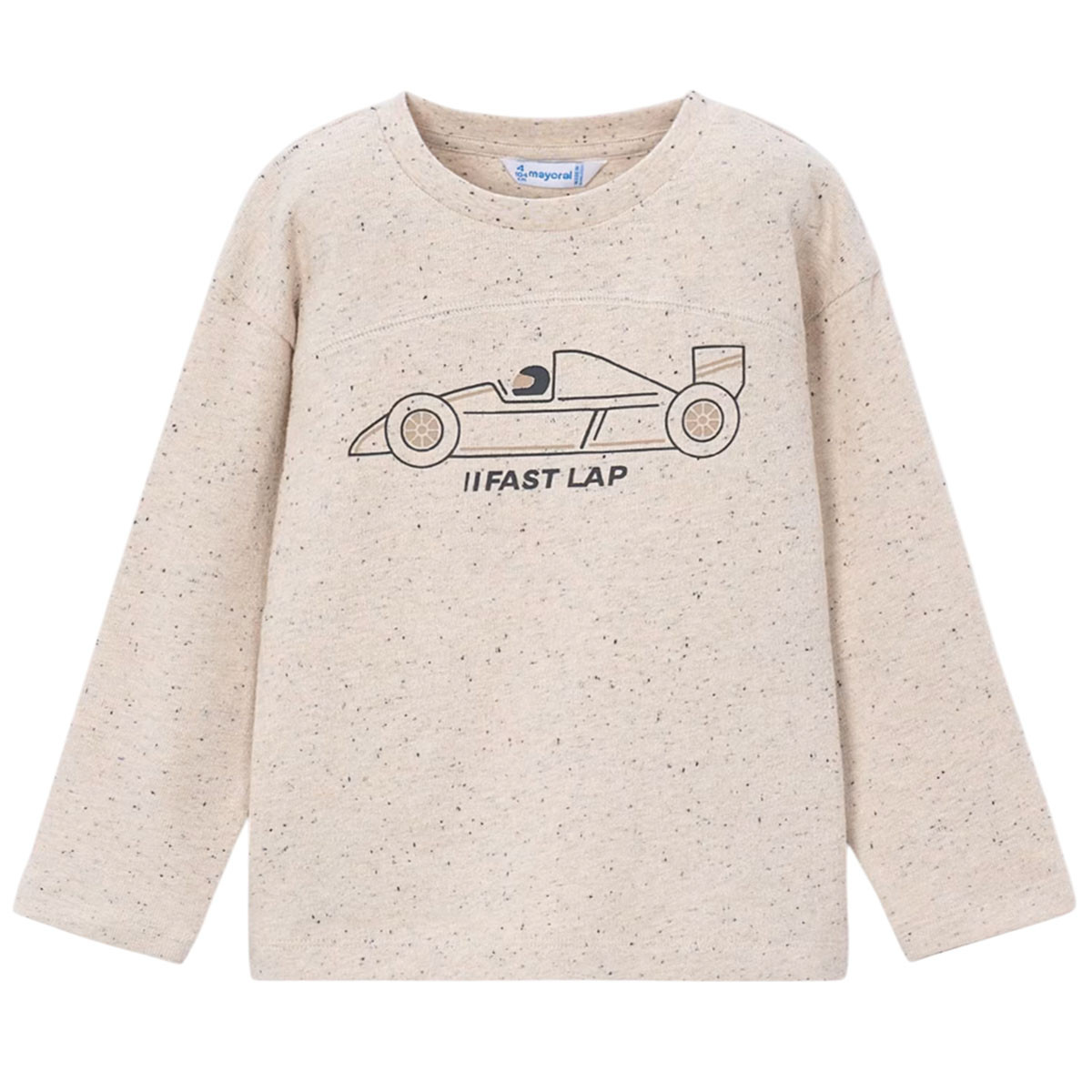 Детска блуза от фино плетиво "Fast lap"