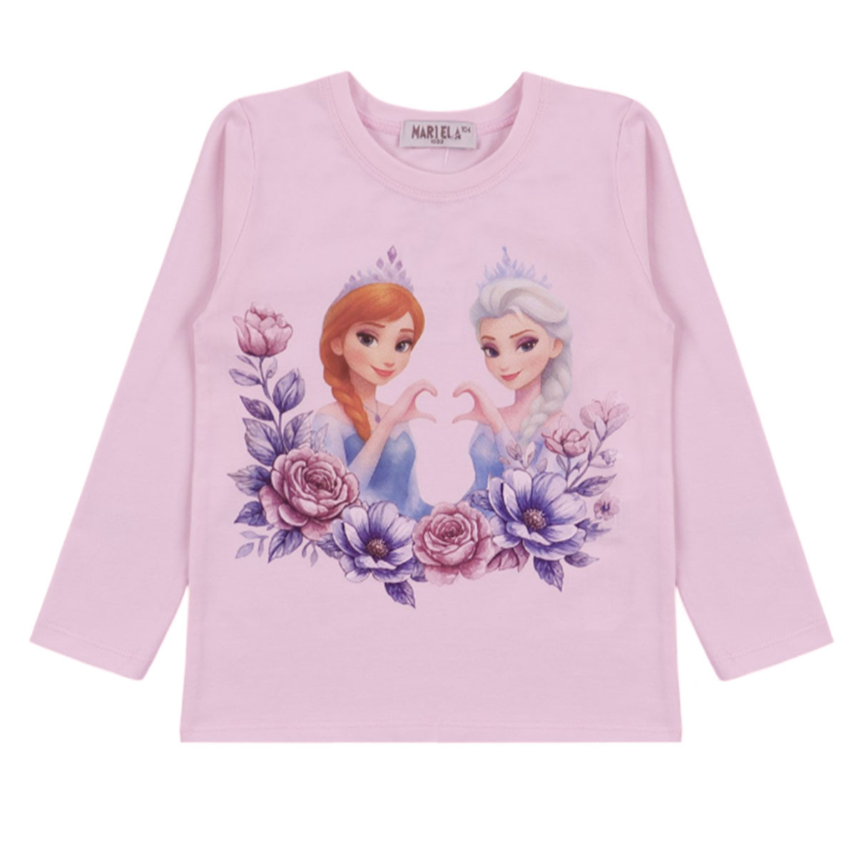Детска блуза "Sisters" в розово
