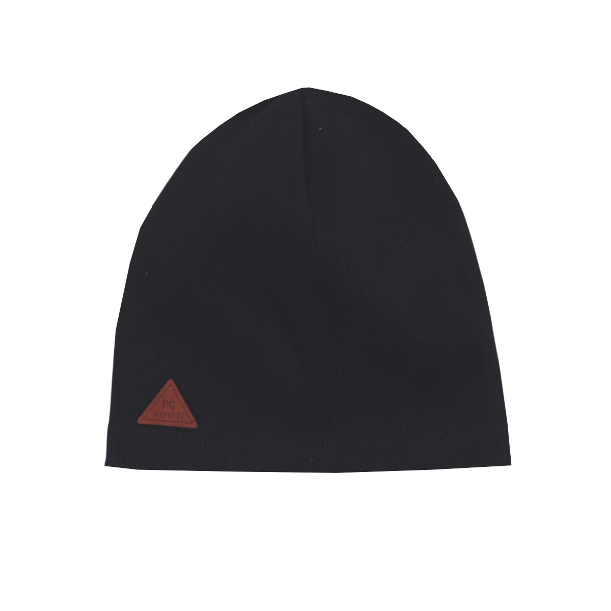 Детска двупластова шапка в черно