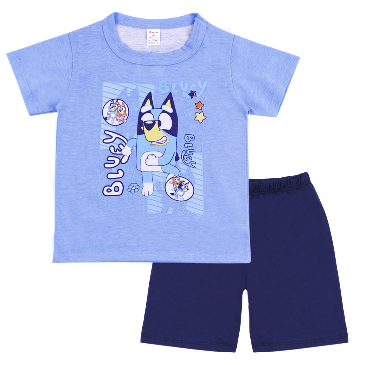 Детска лятна пижама "Faces"