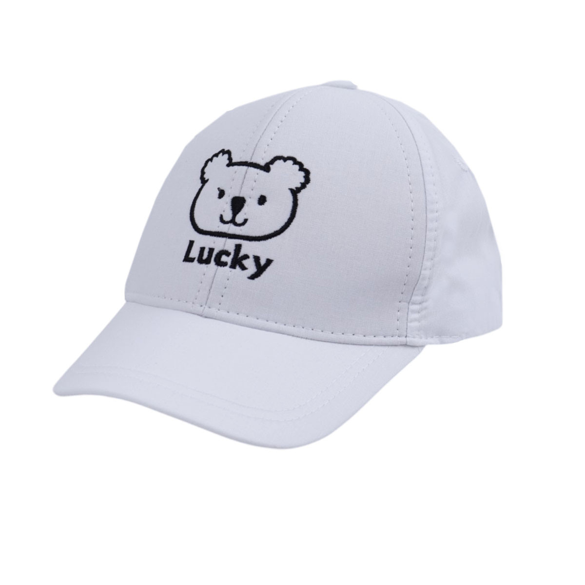 Детска лятна шапка "Lucky" в бяло