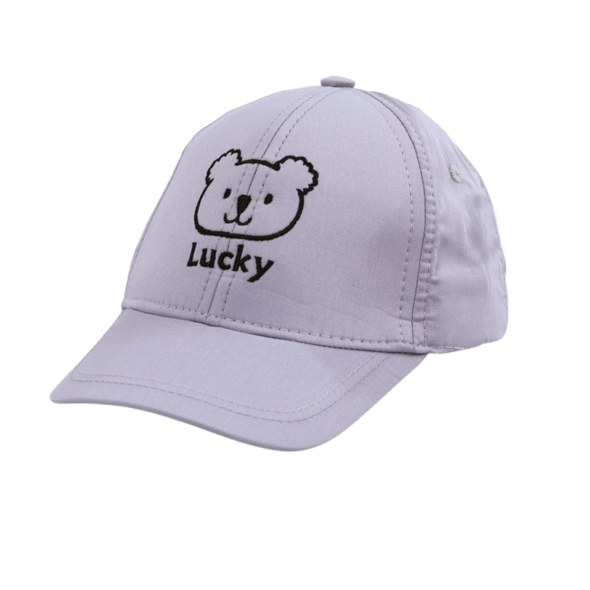Детска лятна шапка "Lucky" в сиво