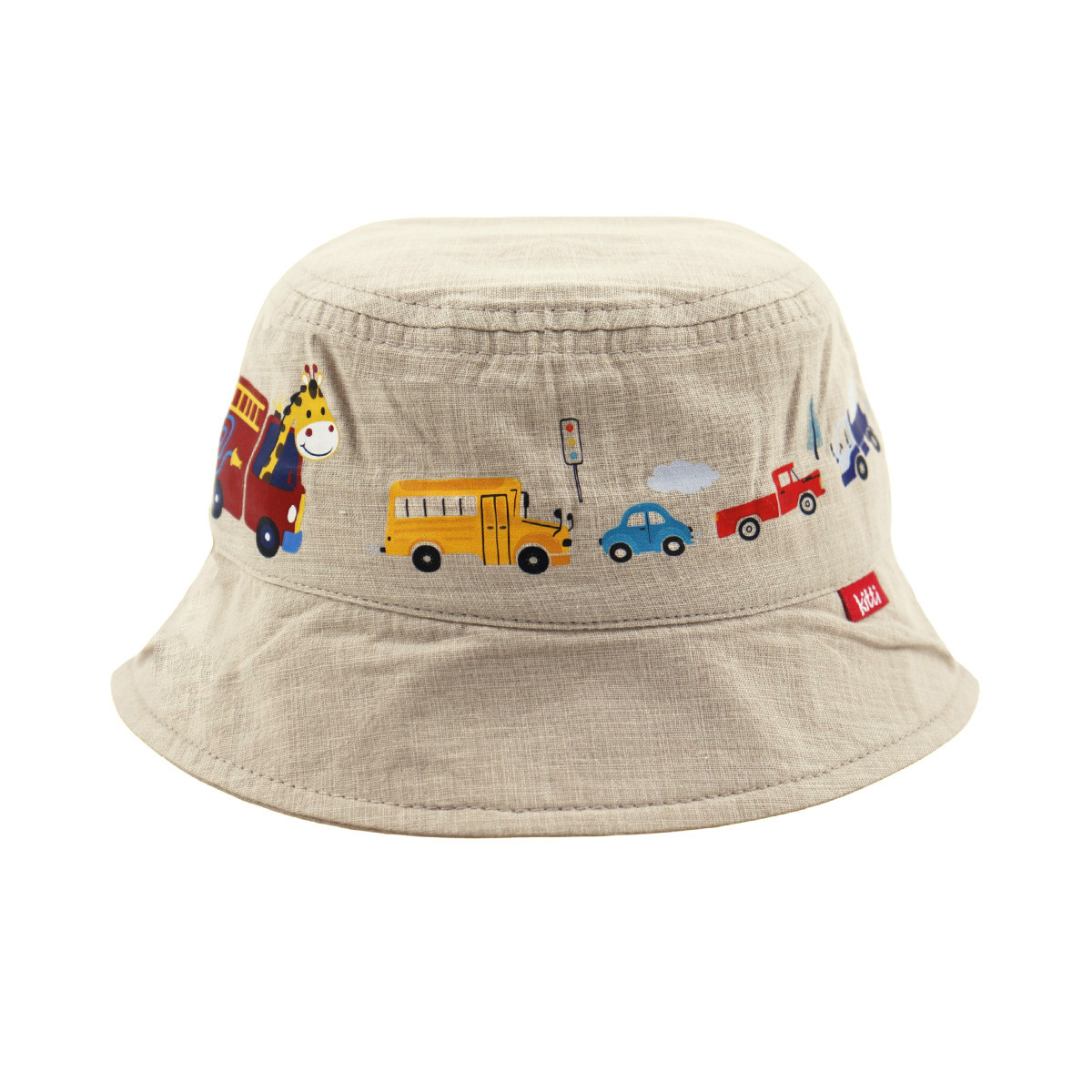 Лятна памучна шапка ''Beep'' в бежово