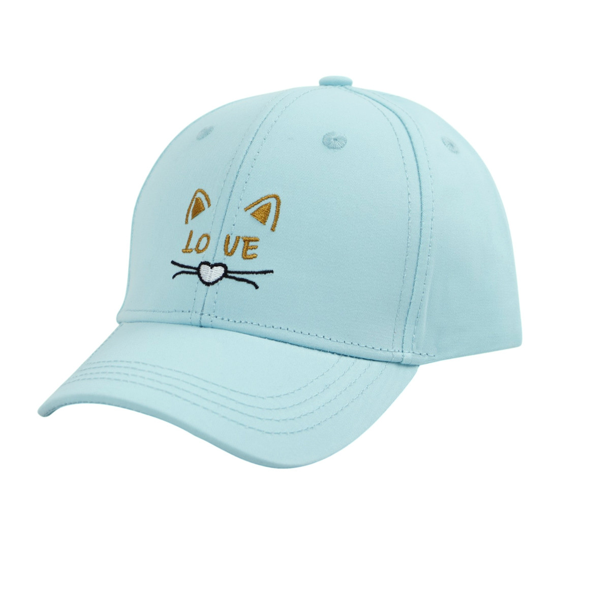 Детска лятна шапка ''Cat'' в мента