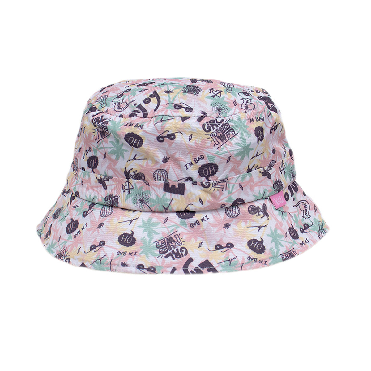 Детска лятна шапка "Enjoy" в бяло