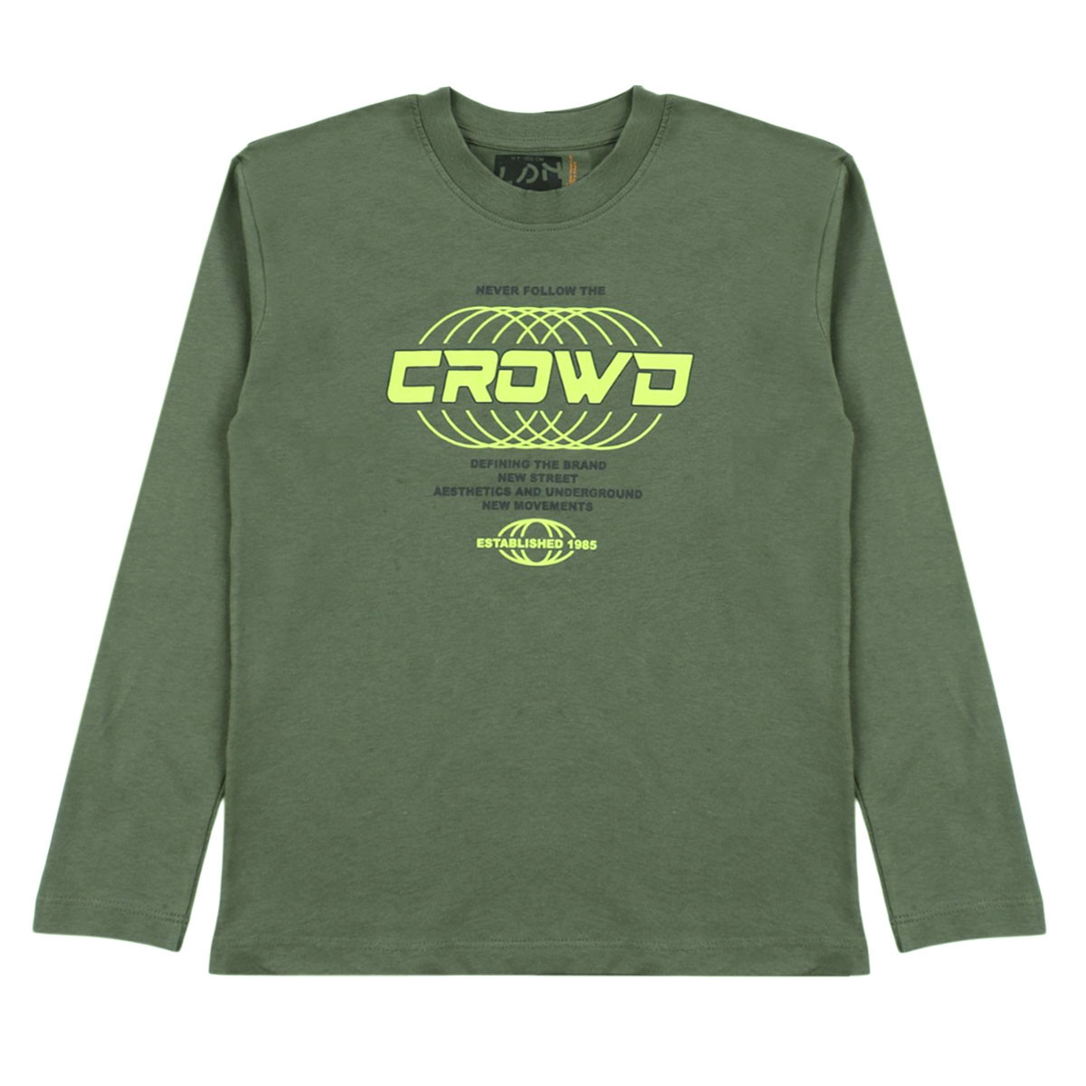 Детска памучна блуза "Crowd"
