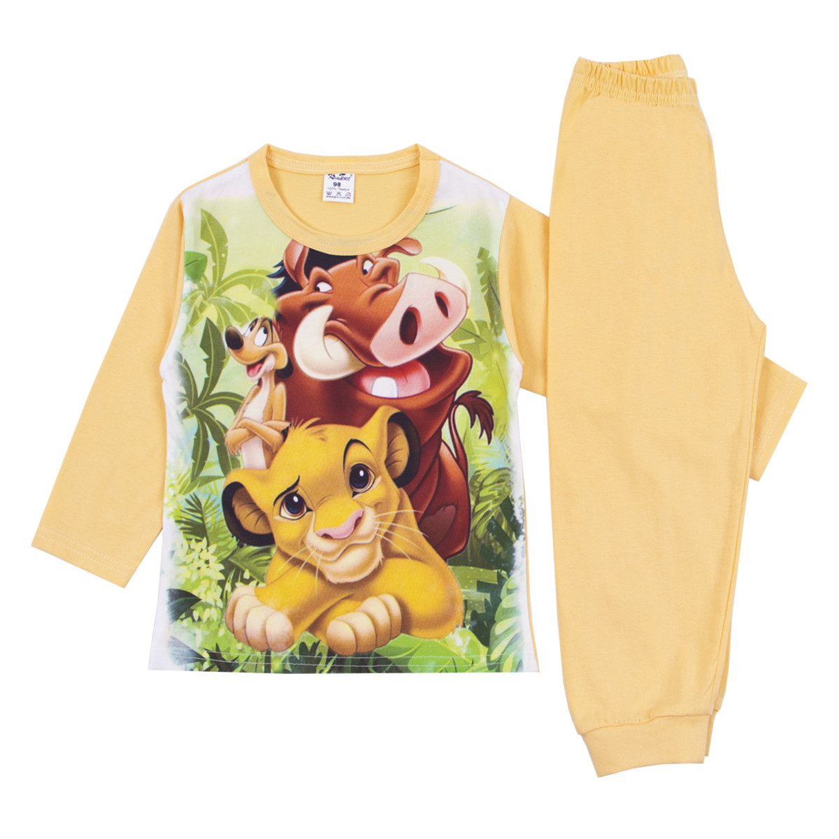 Детска памучна пижама "Lion"