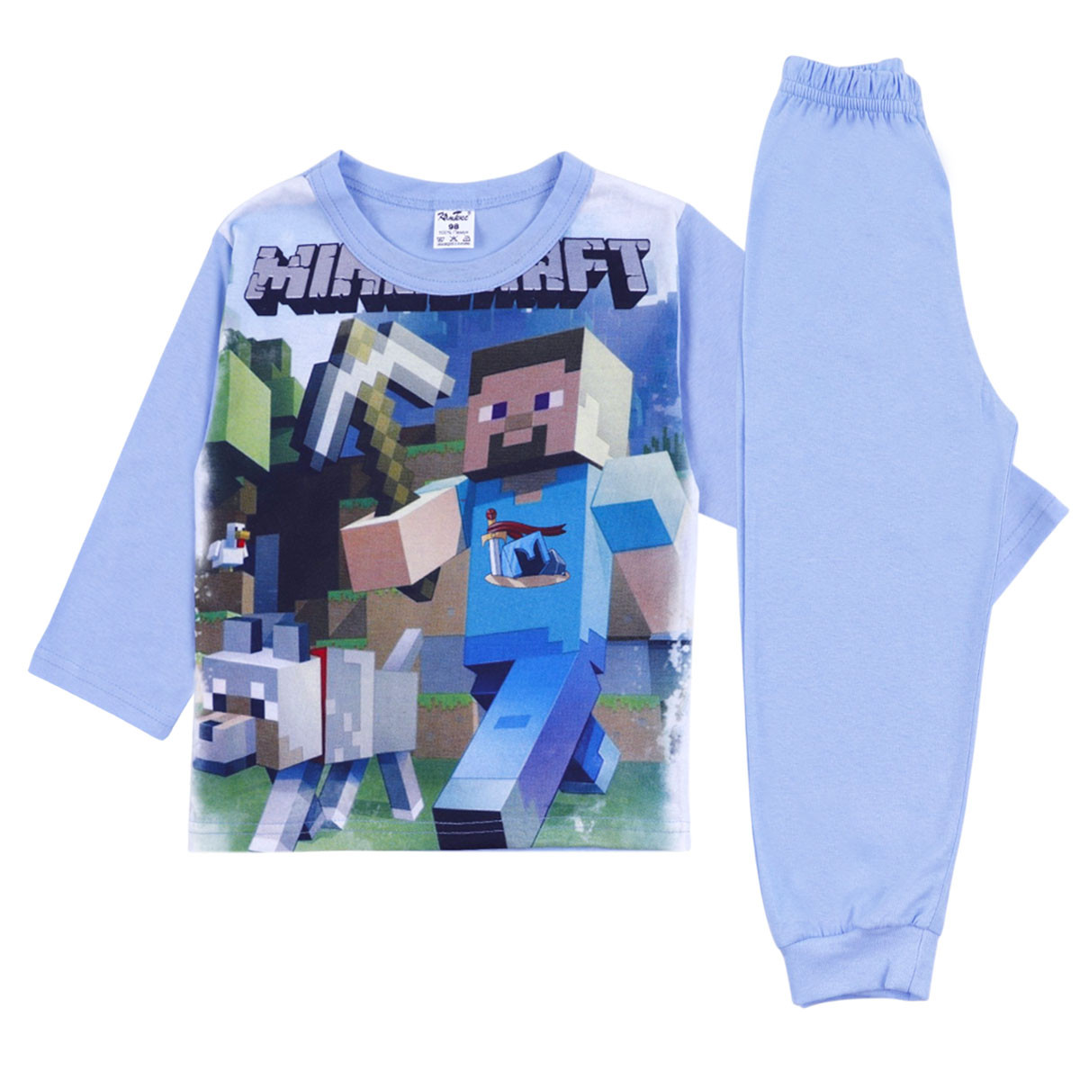 Детска памучна пижама "Minecraft"